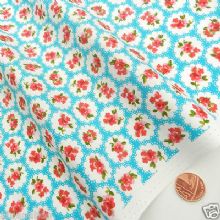 turquoise country flowers